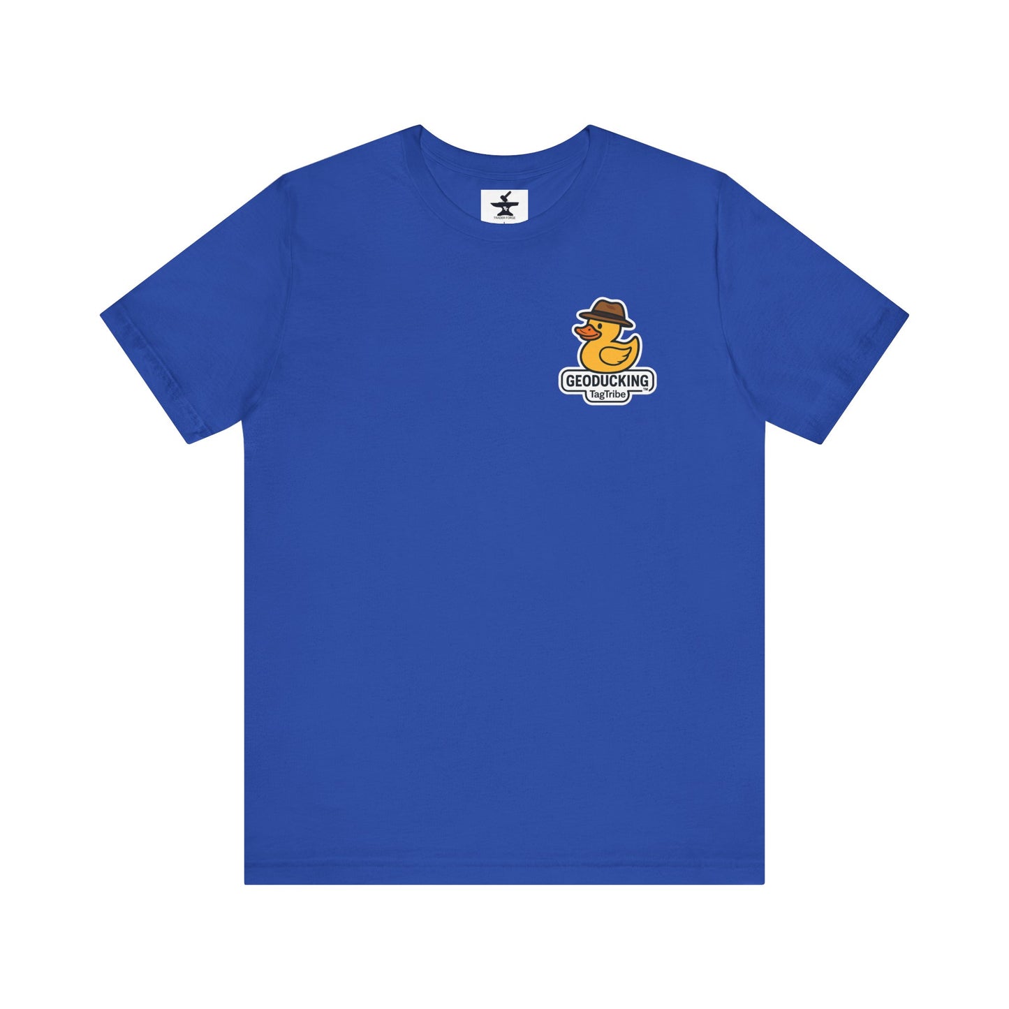GEODUCKING 1st Gen Front and Back- Tee - Front- Unisex Jersey Short Sleeve Tee