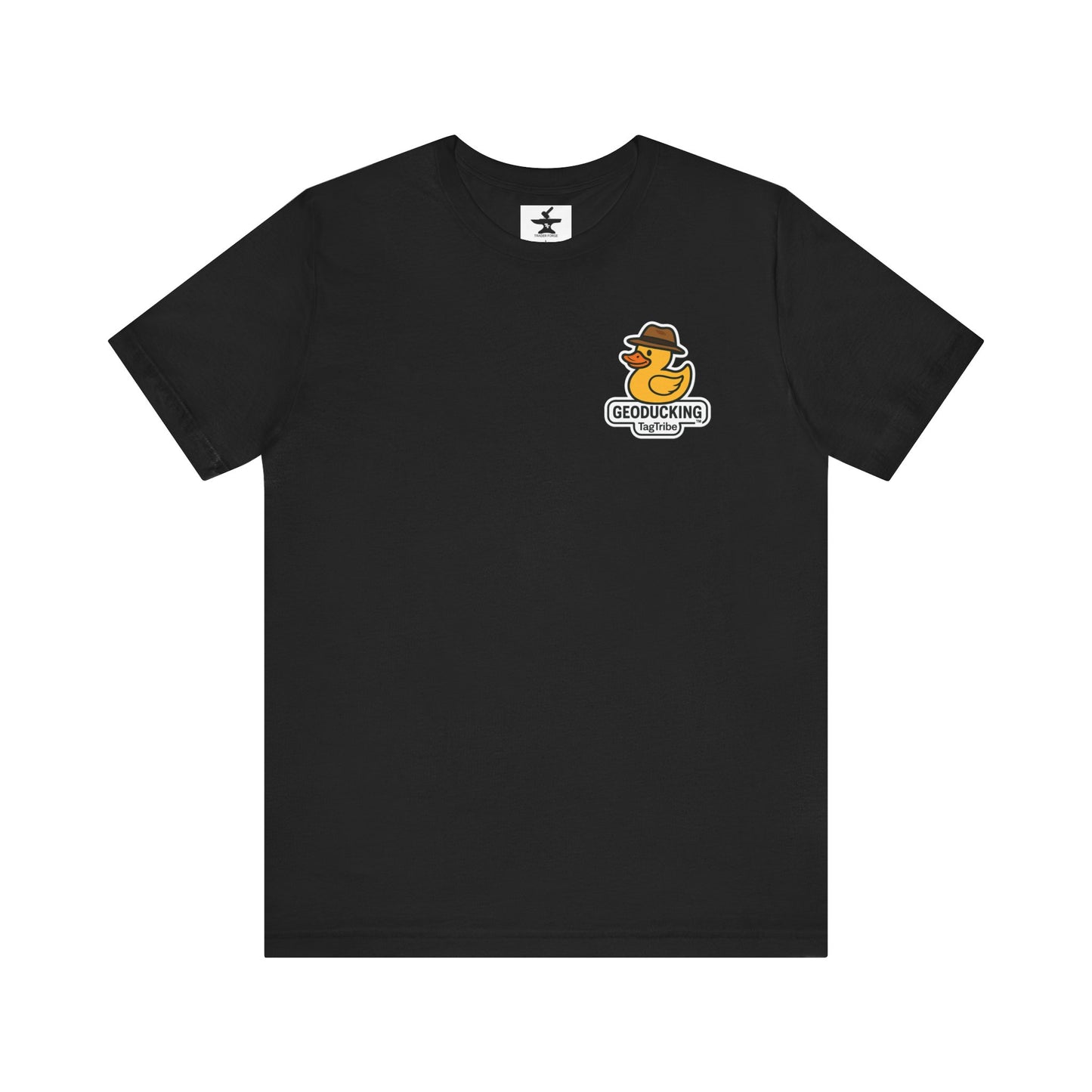 GEODUCKING 1st Gen Front and Back- Tee - Front- Unisex Jersey Short Sleeve Tee