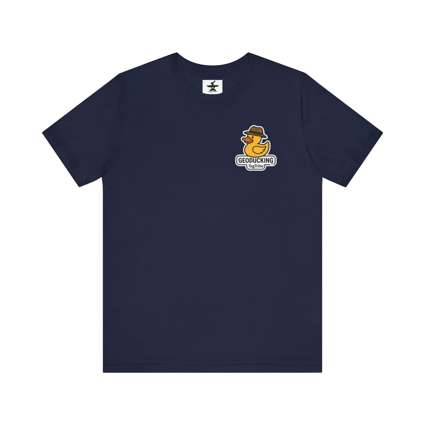 GEODUCKING 1st Gen Front and Back- Tee - Front- Unisex Jersey Short Sleeve Tee