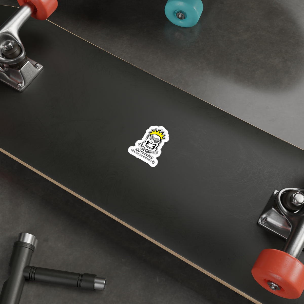 Crazy Dave's Outdoors Die-Cut Stickers | Fun Décor for Laptops, Water Bottles, and Gear | Ideal for Camping, Hiking, and Sports Enthusiasts