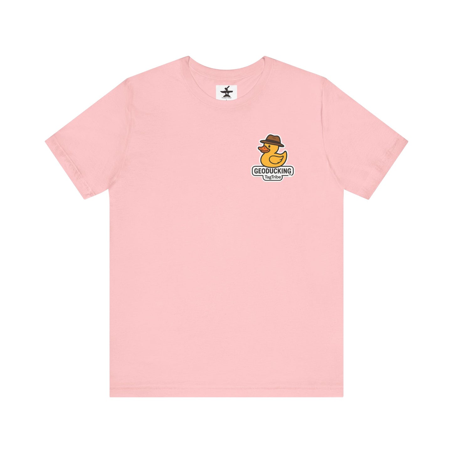 GEODUCKING 1st Gen Front and Back- Tee - Front- Unisex Jersey Short Sleeve Tee