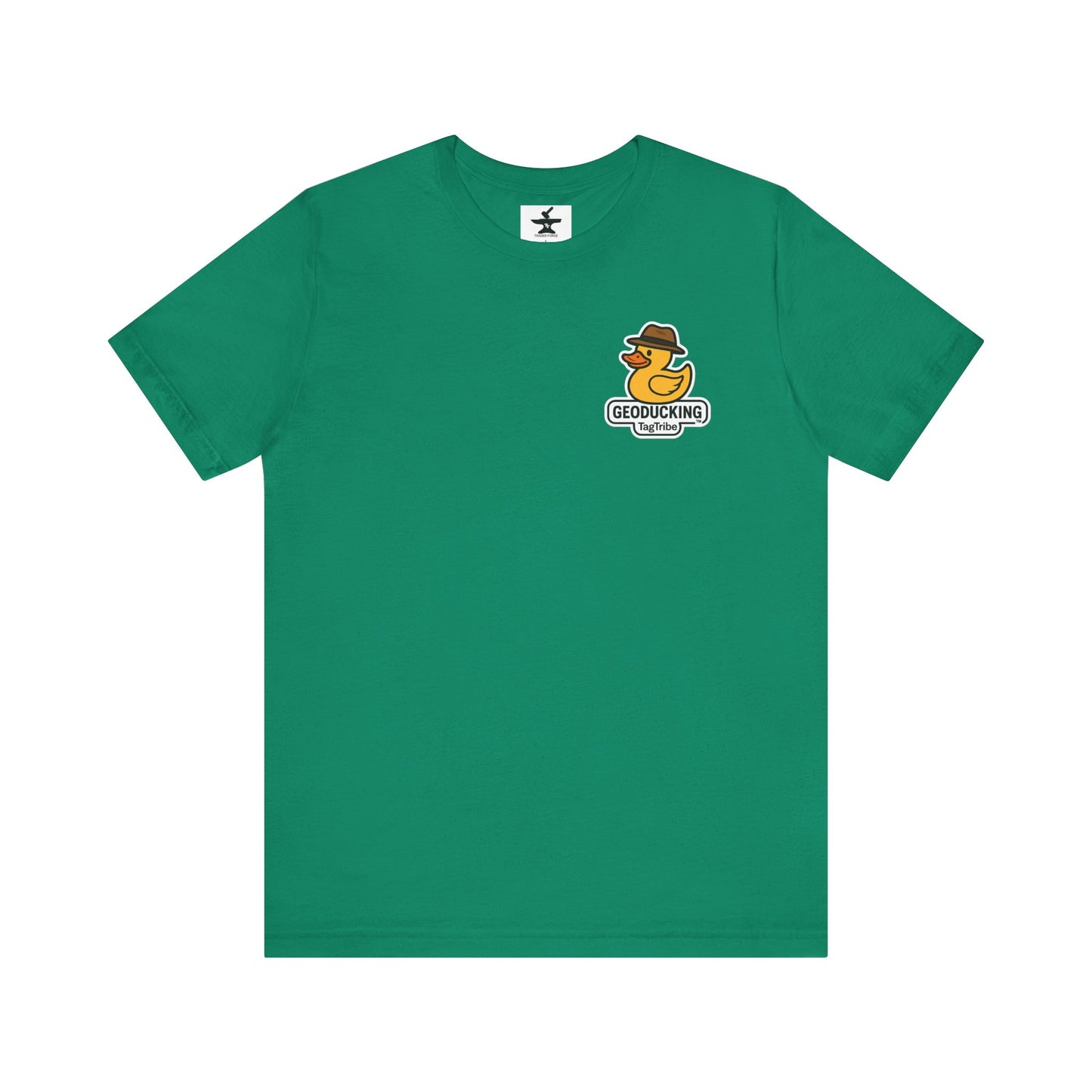 GEODUCKING 1st Gen Front and Back- Tee - Front- Unisex Jersey Short Sleeve Tee