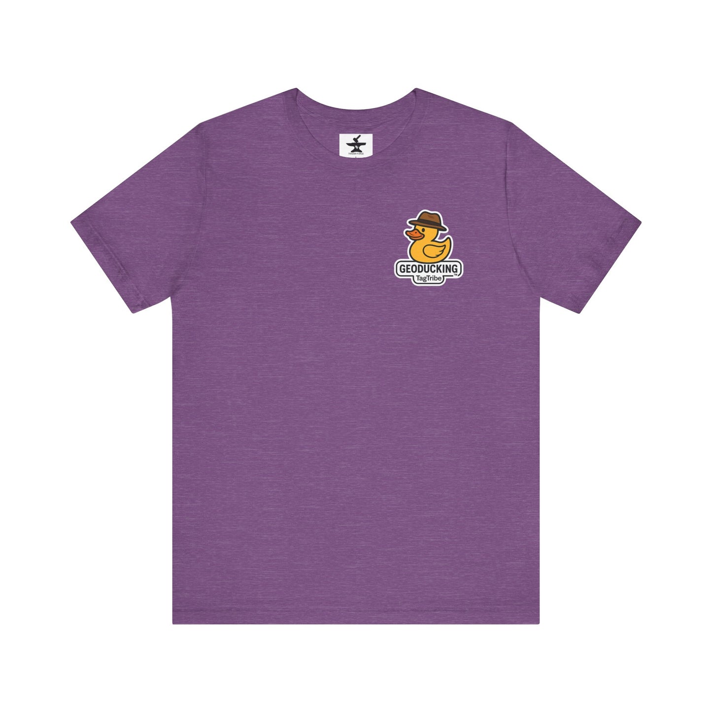 GEODUCKING 1st Gen Front and Back- Tee - Front- Unisex Jersey Short Sleeve Tee