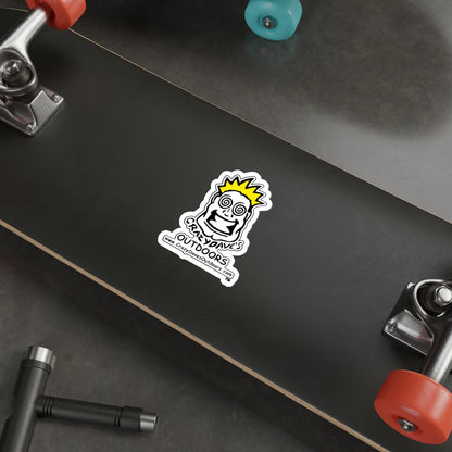 Crazy Dave's Outdoors Die-Cut Stickers | Fun Décor for Laptops, Water Bottles, and Gear | Ideal for Camping, Hiking, and Sports Enthusiasts