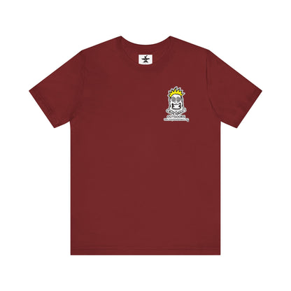 Crazy Daves Outdoors Logo  Front and Back- Tee - Front- Unisex Jersey Short Sleeve Tee