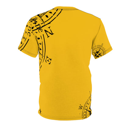 TF - Compass Abstract - Unisex Cut & Sew Tee (AOP)