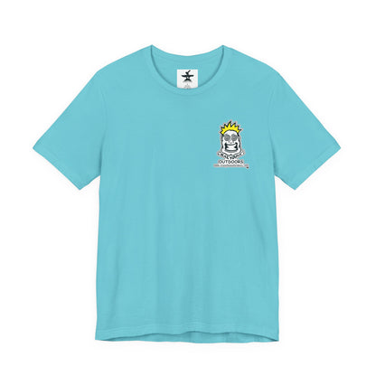 Crazy Daves Outdoors Logo  Front and Back- Tee - Front- Unisex Jersey Short Sleeve Tee