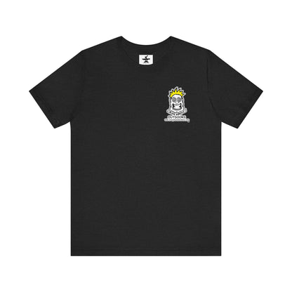 Crazy Daves Outdoors Logo  Front and Back- Tee - Front- Unisex Jersey Short Sleeve Tee