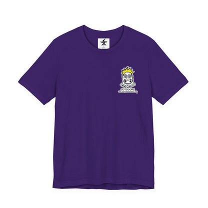 Crazy Daves Outdoors Logo  Front and Back- Tee - Front- Unisex Jersey Short Sleeve Tee