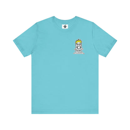 Crazy Daves Outdoors Logo  Front and Back- Tee - Front- Unisex Jersey Short Sleeve Tee