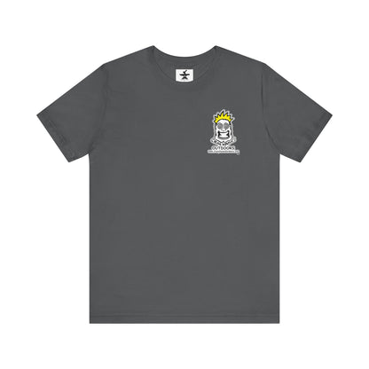 Crazy Daves Outdoors Logo  Front and Back- Tee - Front- Unisex Jersey Short Sleeve Tee