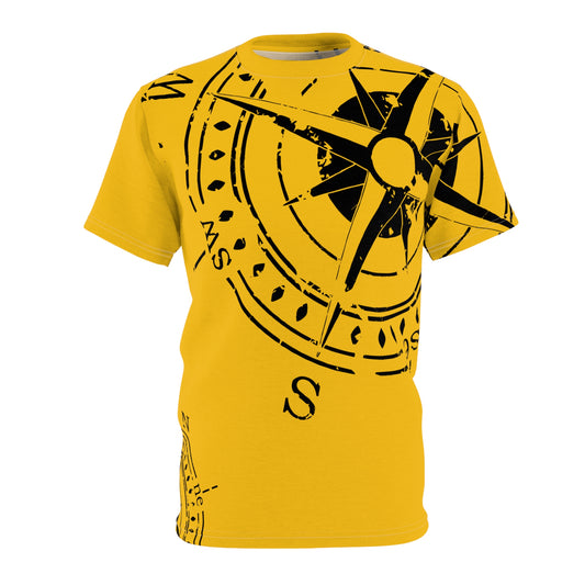 TF - Compass Abstract - Unisex Cut & Sew Tee (AOP)