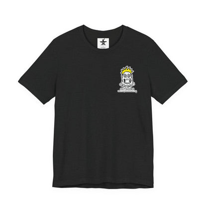 Crazy Daves Outdoors Logo  Front and Back- Tee - Front- Unisex Jersey Short Sleeve Tee