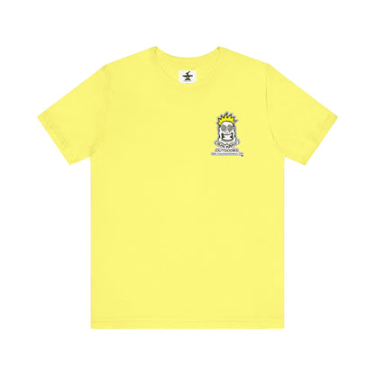 Crazy Daves Outdoors Logo  Front and Back- Tee - Front- Unisex Jersey Short Sleeve Tee