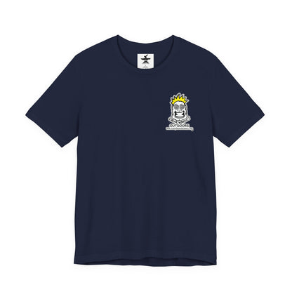 Crazy Daves Outdoors Logo  Front and Back- Tee - Front- Unisex Jersey Short Sleeve Tee