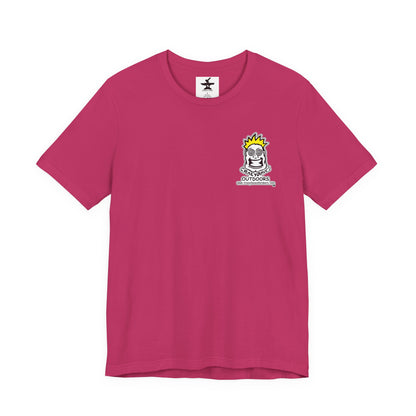 Crazy Daves Outdoors Logo  Front and Back- Tee - Front- Unisex Jersey Short Sleeve Tee