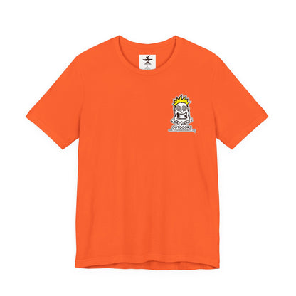 Crazy Daves Outdoors Logo  Front and Back- Tee - Front- Unisex Jersey Short Sleeve Tee